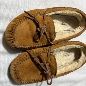 UGG Tan Moccasins size 6